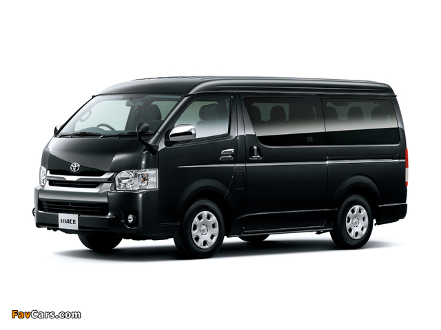 Pictures of Toyota Hiace Super GL (H206) 2013 (640 x 480)