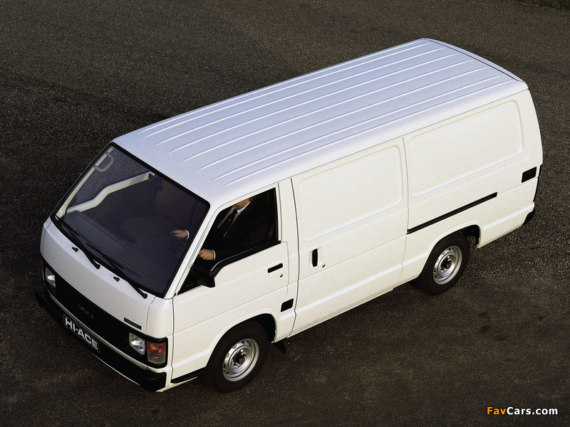 Toyota Hiace Van 1982–89 images (800 x 600)