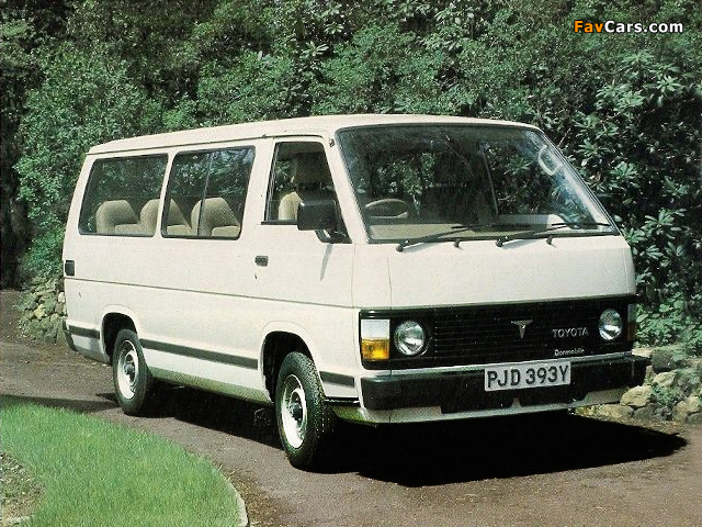 Toyota Hiace Combi UK-spec 1982–89 images (640 x 480)