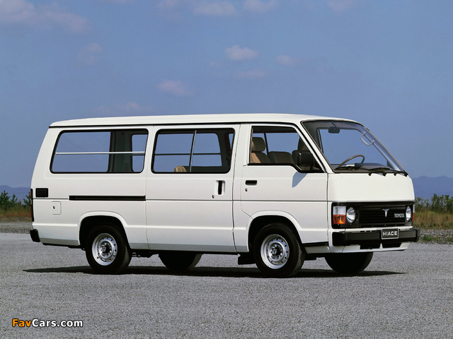 Toyota Hiace Combi 1982–89 pictures (640 x 480)