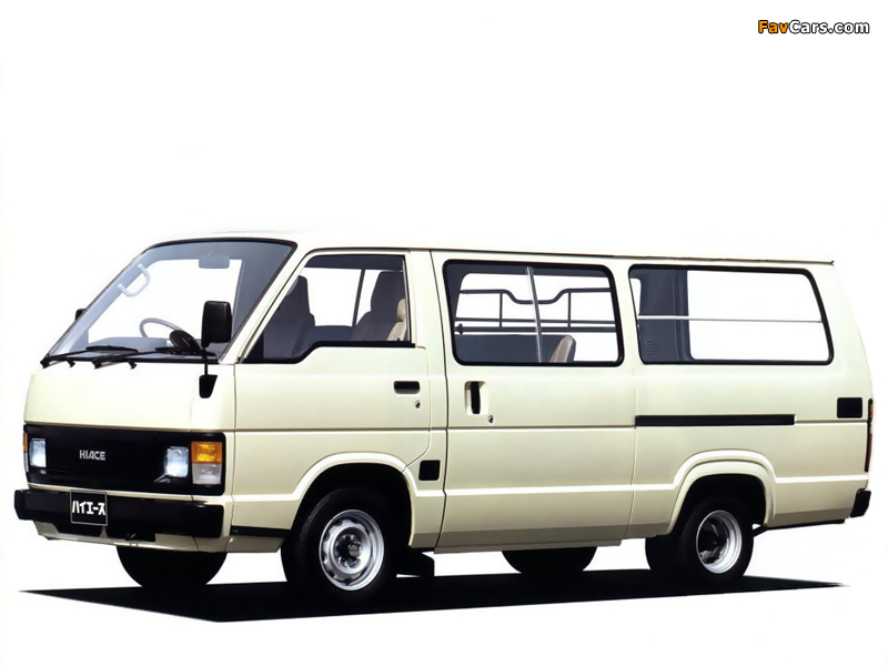 Toyota Hiace Combi JP-spec 1982–89 wallpapers (800 x 600)