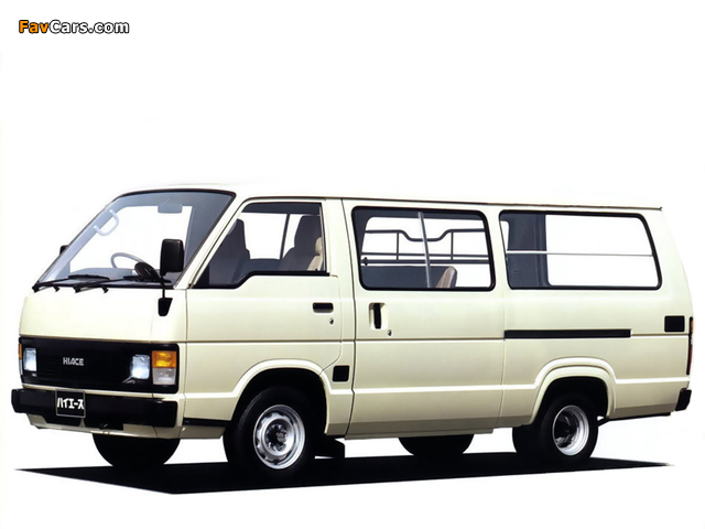 Toyota Hiace Combi JP-spec 1982–89 wallpapers (640 x 480)