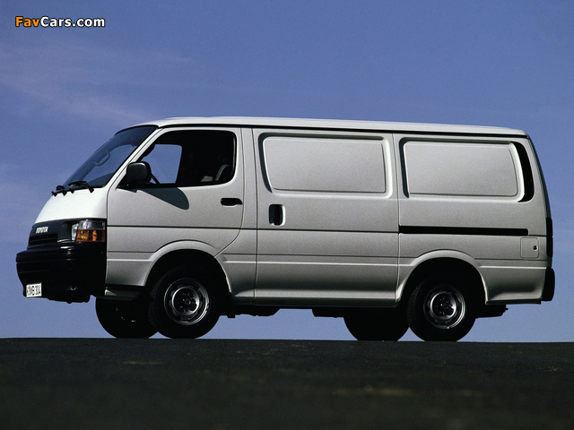 Toyota Hiace Van 1989–95 images (640 x 480)