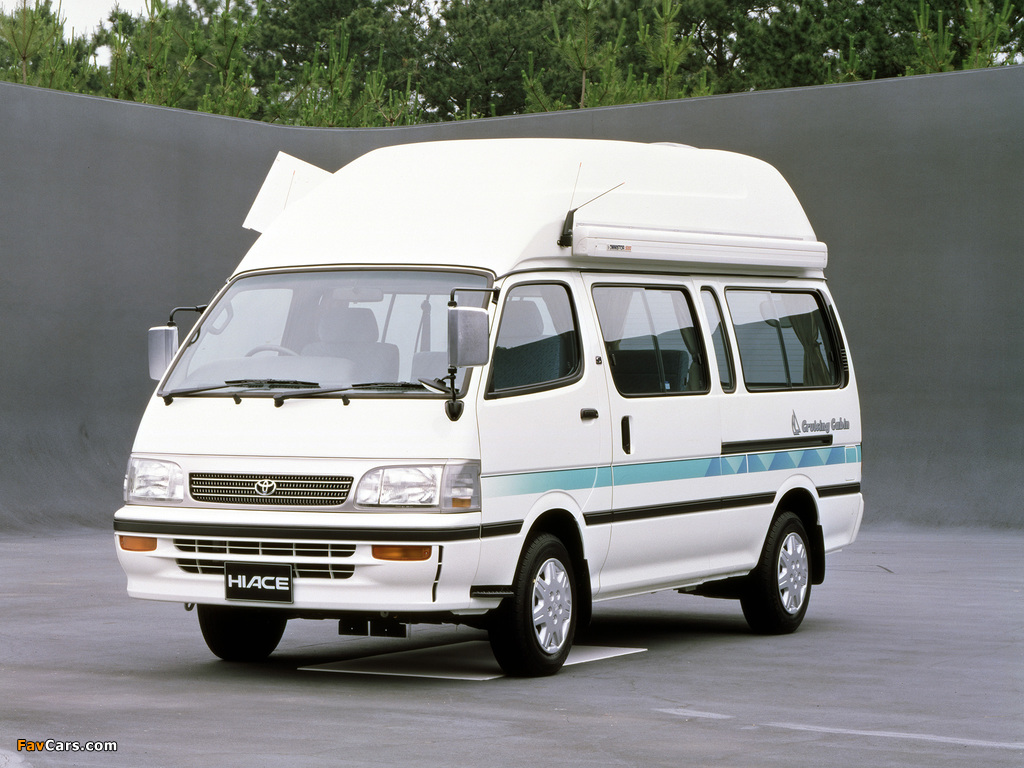 Toyota Hiace Cruising Cabin High Roof 1993–99 photos (1024 x 768)