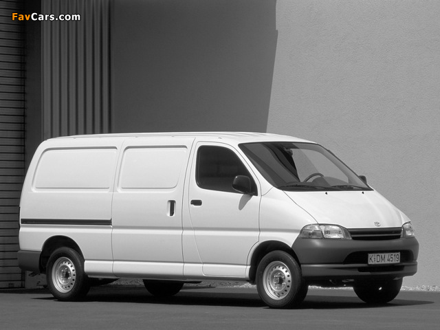Toyota Hiace Van 1995–2006 photos (640 x 480)