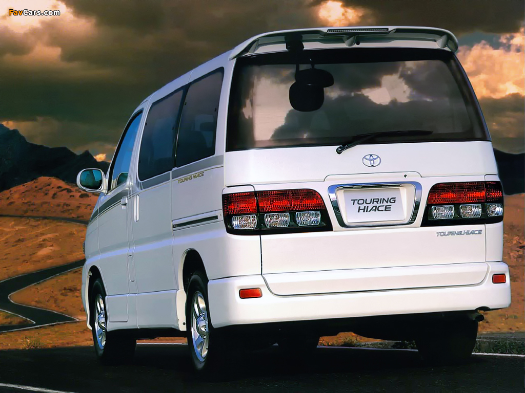 Toyota Touring Hiace 1999–2002 photos (1024 x 768)