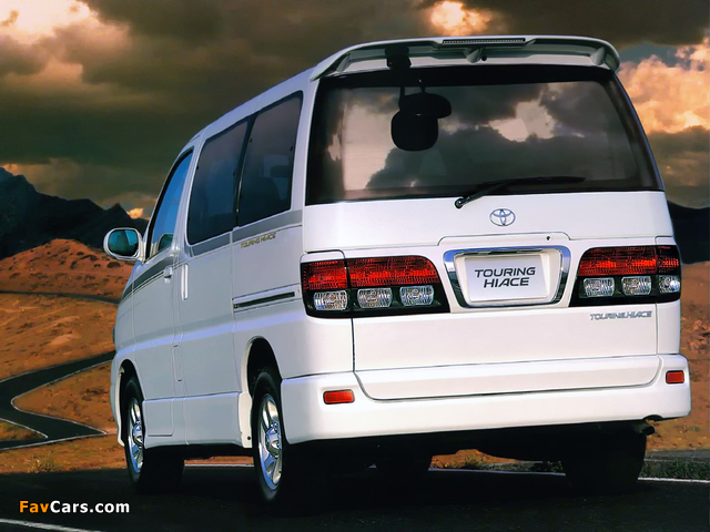 Toyota Touring Hiace 1999–2002 photos (640 x 480)