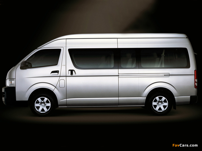 Toyota Hiace Super LWB High Roof AU-spec 2004–10 images (800 x 600)