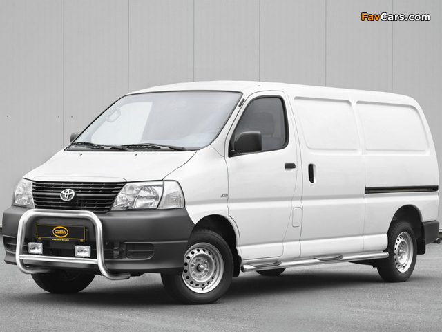 Cobra Toyota Hiace Van 2006–09 pictures (640 x 480)