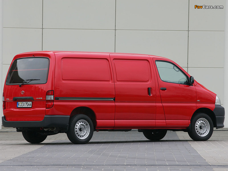 Toyota Hiace Van 2006–09 pictures (800 x 600)