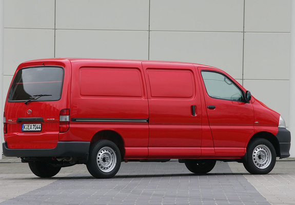 Toyota Hiace Van 2006–09 pictures