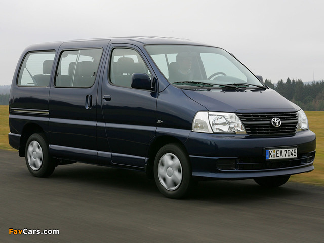 Toyota Hiace 2006–09 wallpapers (640 x 480)