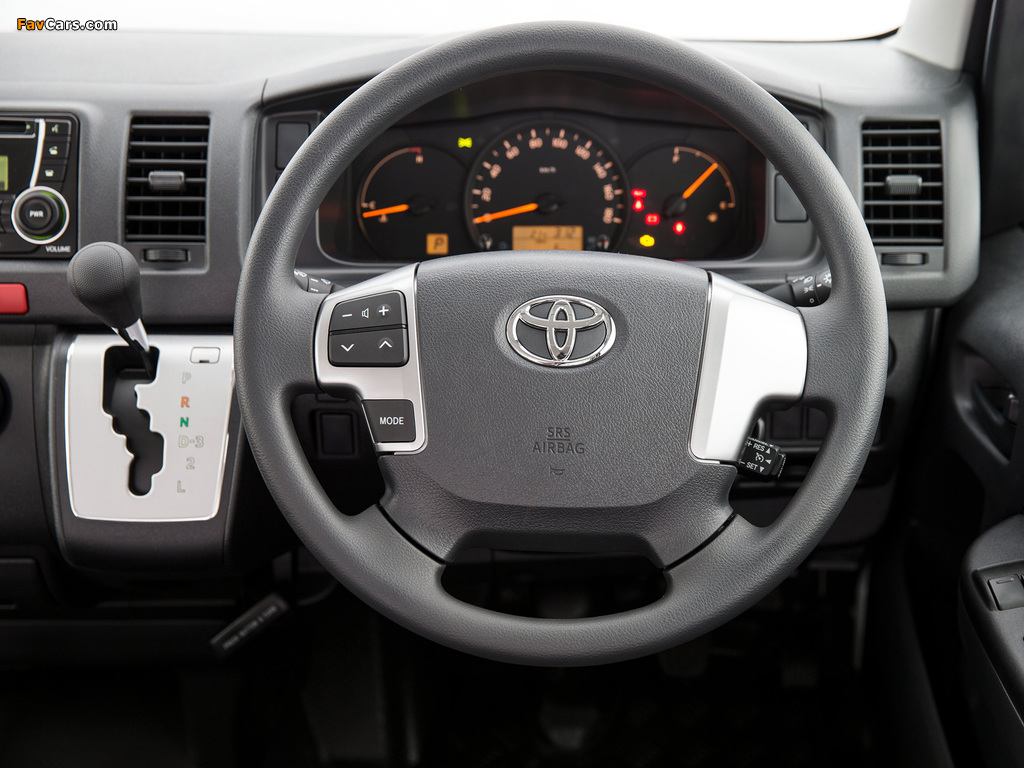 Toyota Hiace LWB Van AU-spec 2011 images (1024 x 768)