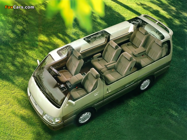 Toyota Hiace JP-spec 1996–99 wallpapers (640 x 480)