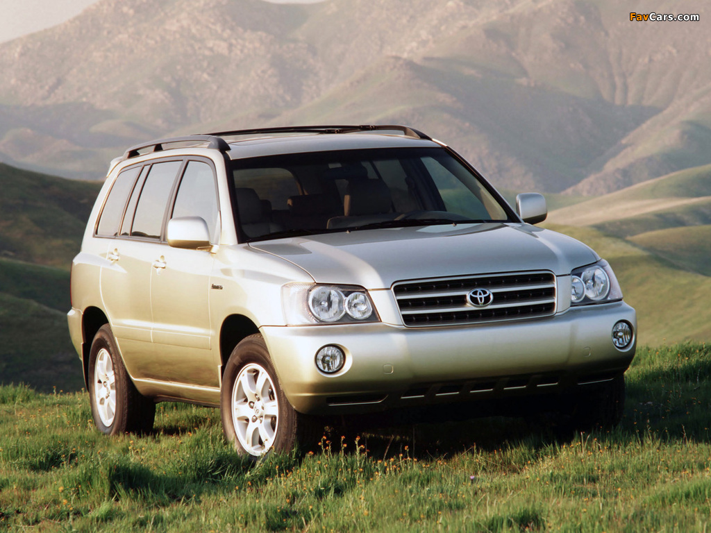 Images of Toyota Highlander 2001–03 (1024 x 768)