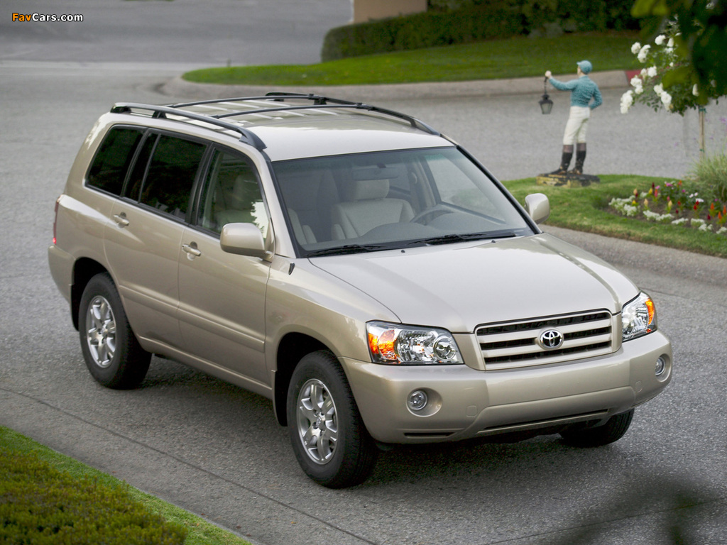 Images of Toyota Highlander 2003–07 (1024 x 768)