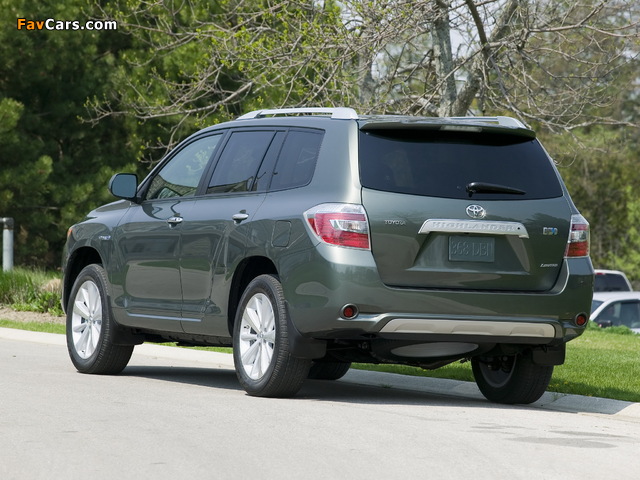 Images of Toyota Highlander Hybrid 2007–10 (640 x 480)