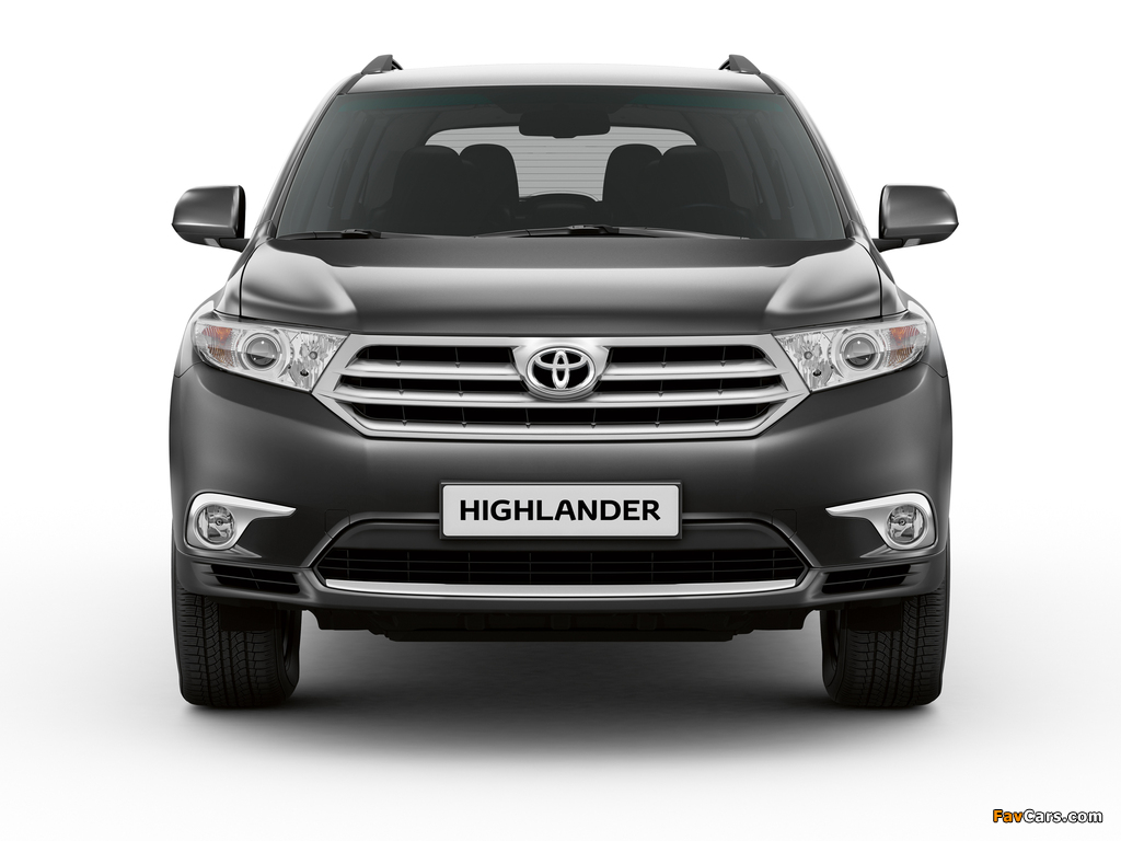 Images of Toyota Highlander EU-spec (XU40) 2010 (1024 x 768)