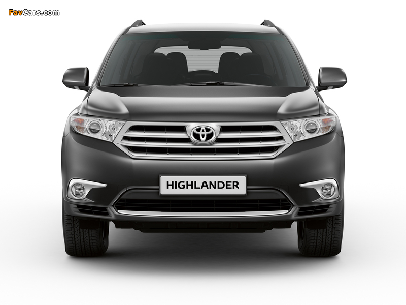 Images of Toyota Highlander EU-spec (XU40) 2010 (800 x 600)