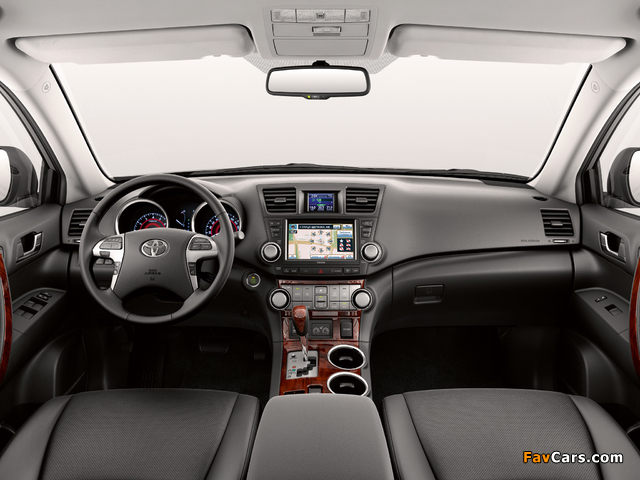 Images of Toyota Highlander EU-spec (XU40) 2010 (640 x 480)