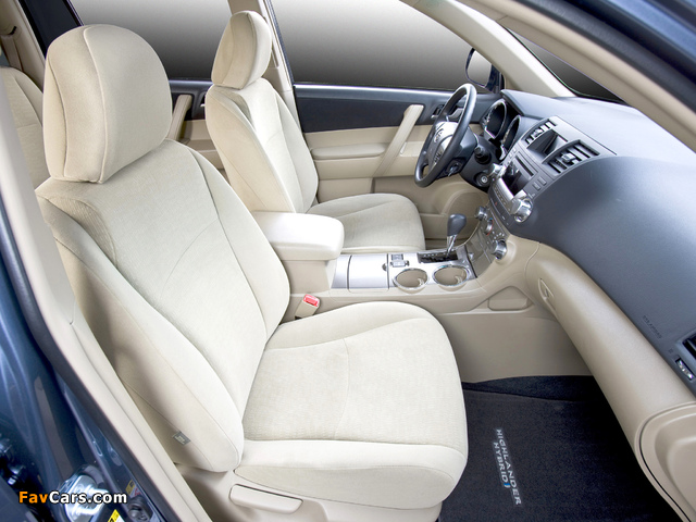 Images of Toyota Highlander Hybrid (MHU48) 2010 (640 x 480)