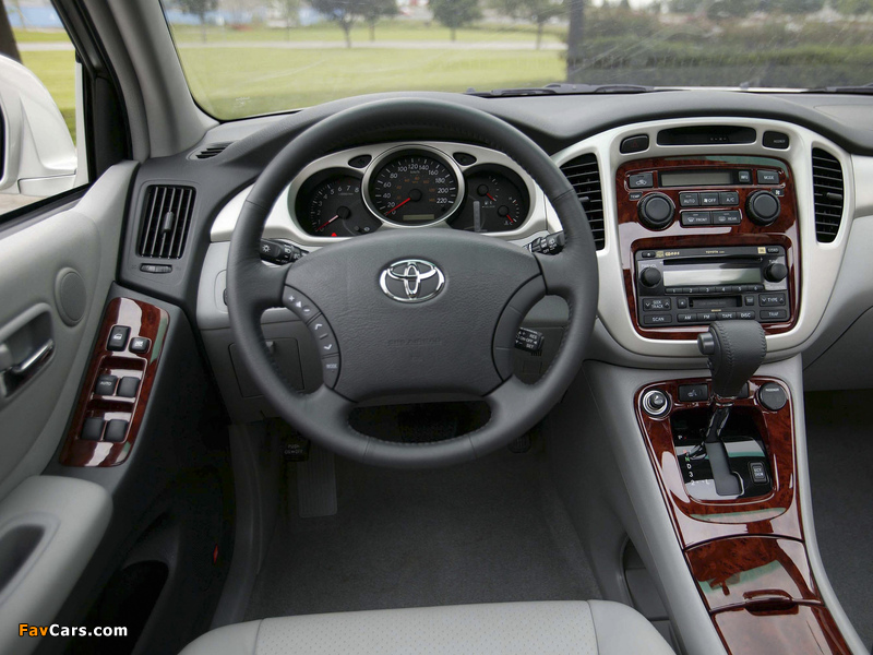 Photos of Toyota Highlander 2003–07 (800 x 600)