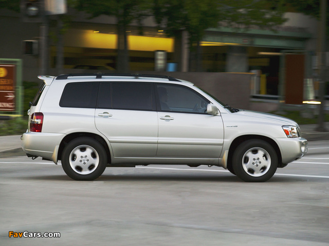 Photos of Toyota Highlander 2003–07 (640 x 480)