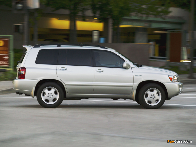 Photos of Toyota Highlander 2003–07 (800 x 600)