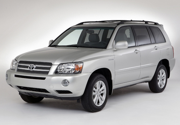 Photos of Toyota Highlander Hybrid 2005–07