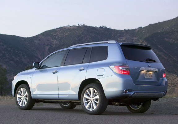 Photos of Toyota Highlander Hybrid 2007–10