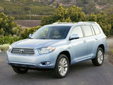 Photos of Toyota Highlander Hybrid 2007–10