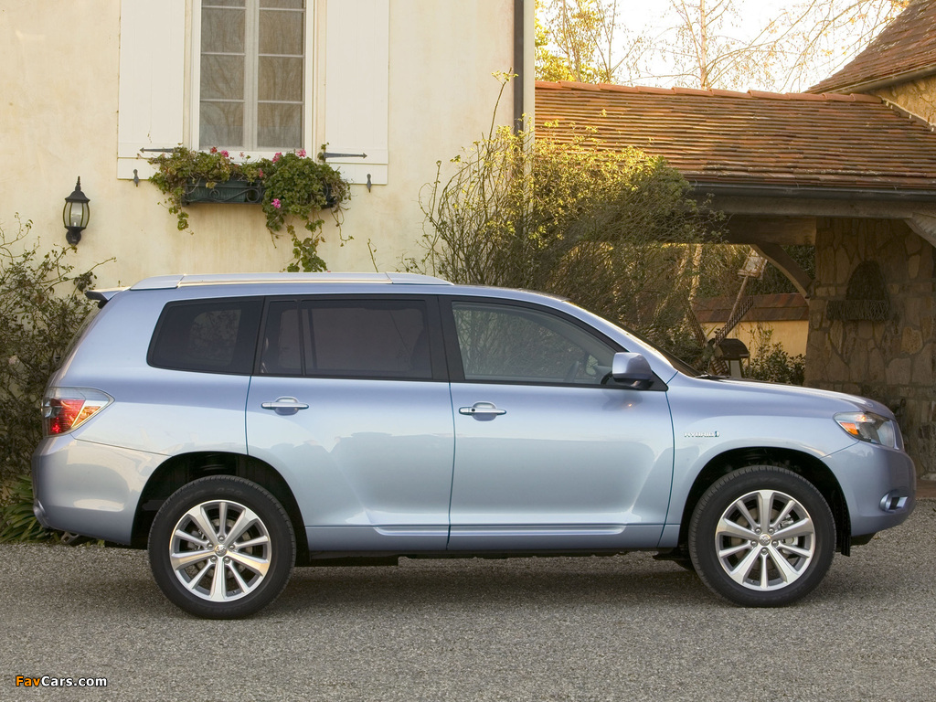 Photos of Toyota Highlander Hybrid 2007–10 (1024 x 768)