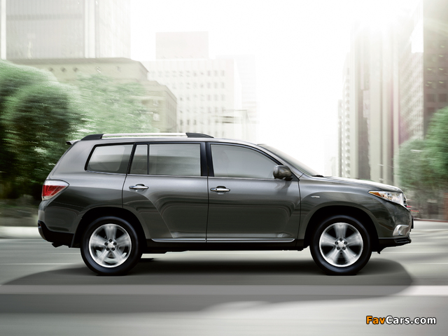 Photos of Toyota Highlander EU-spec (XU40) 2010 (640 x 480)