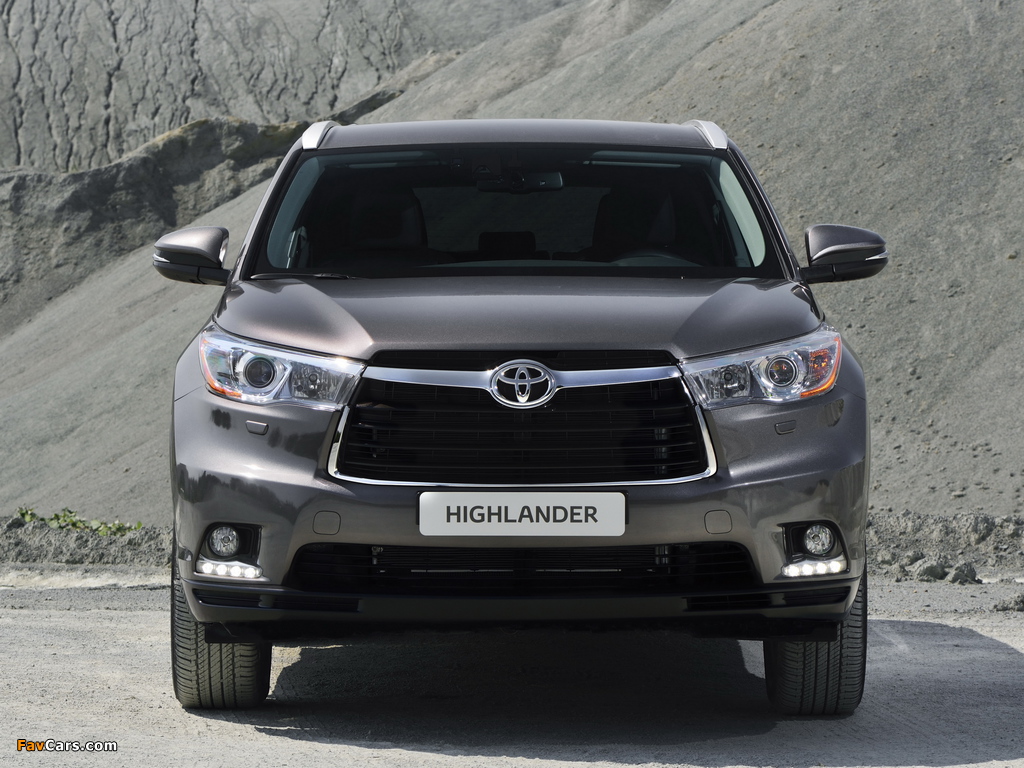 Photos of Toyota Highlander CIS-spec 2014 (1024 x 768)