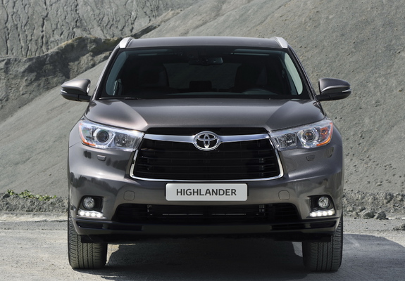 Photos of Toyota Highlander CIS-spec 2014