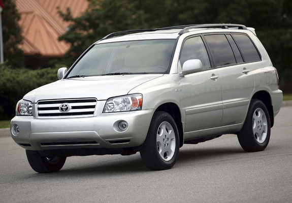 Pictures of Toyota Highlander 2003–07