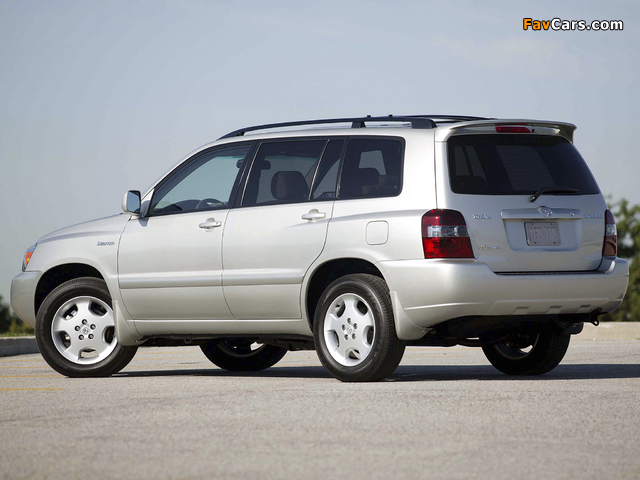 Pictures of Toyota Highlander 2003–07 (640 x 480)
