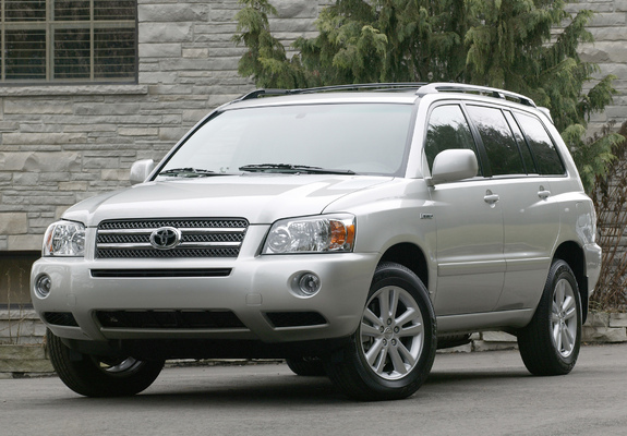 Pictures of Toyota Highlander Hybrid 2005–07