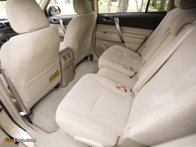 Pictures of Toyota Highlander 2007–10 (640 x 480)