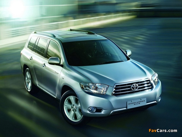 Pictures of Toyota Highlander CN-spec 2009 (640 x 480)