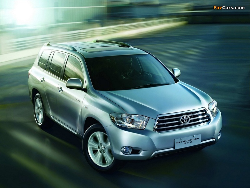 Pictures of Toyota Highlander CN-spec 2009 (800 x 600)