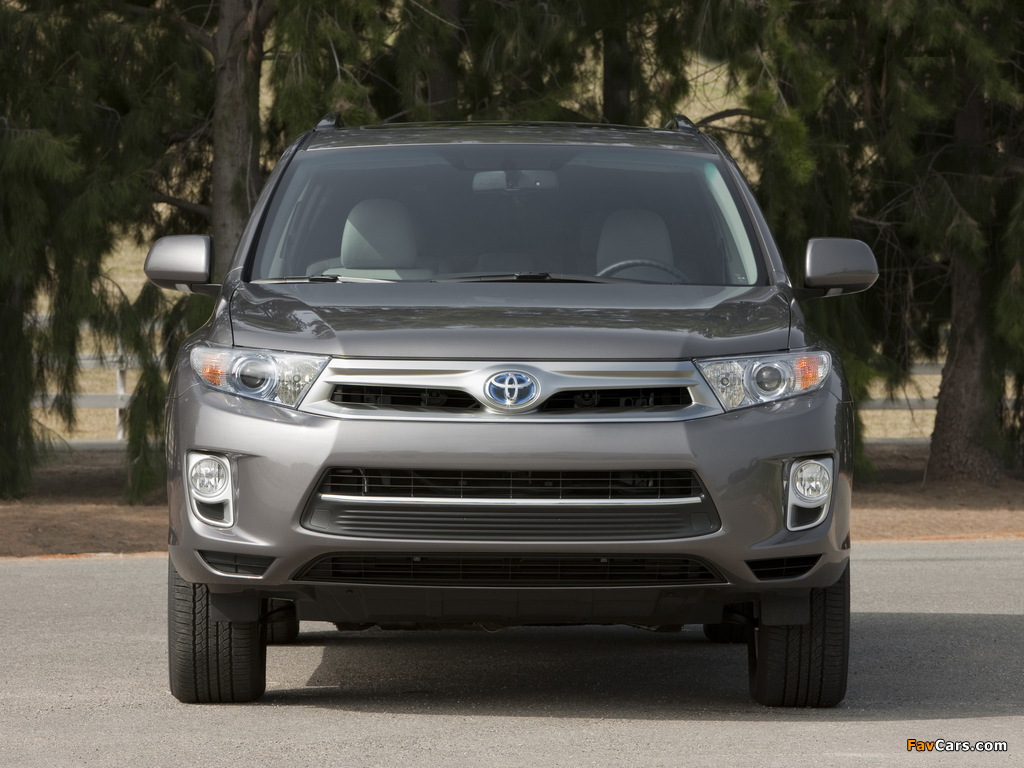 Pictures of Toyota Highlander Hybrid (MHU48) 2010 (1024 x 768)