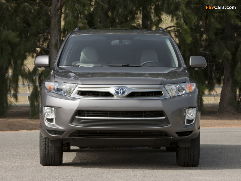 Pictures of Toyota Highlander Hybrid (MHU48) 2010 (800 x 600)