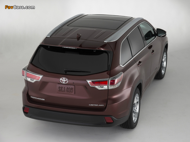Pictures of Toyota Highlander 2013 (640 x 480)