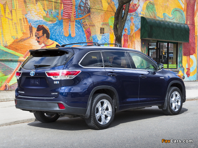 Pictures of Toyota Highlander Hybrid 2013 (640 x 480)