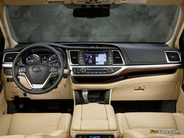 Pictures of Toyota Highlander Hybrid 2013 (640 x 480)