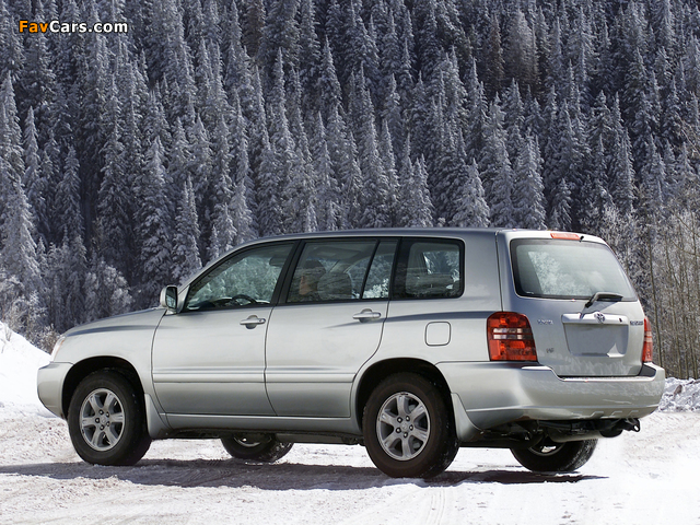 Toyota Highlander 2001–03 photos (640 x 480)