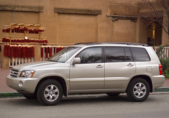 Toyota Highlander 2001–03 photos