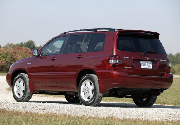 Toyota Highlander 2003–07 pictures