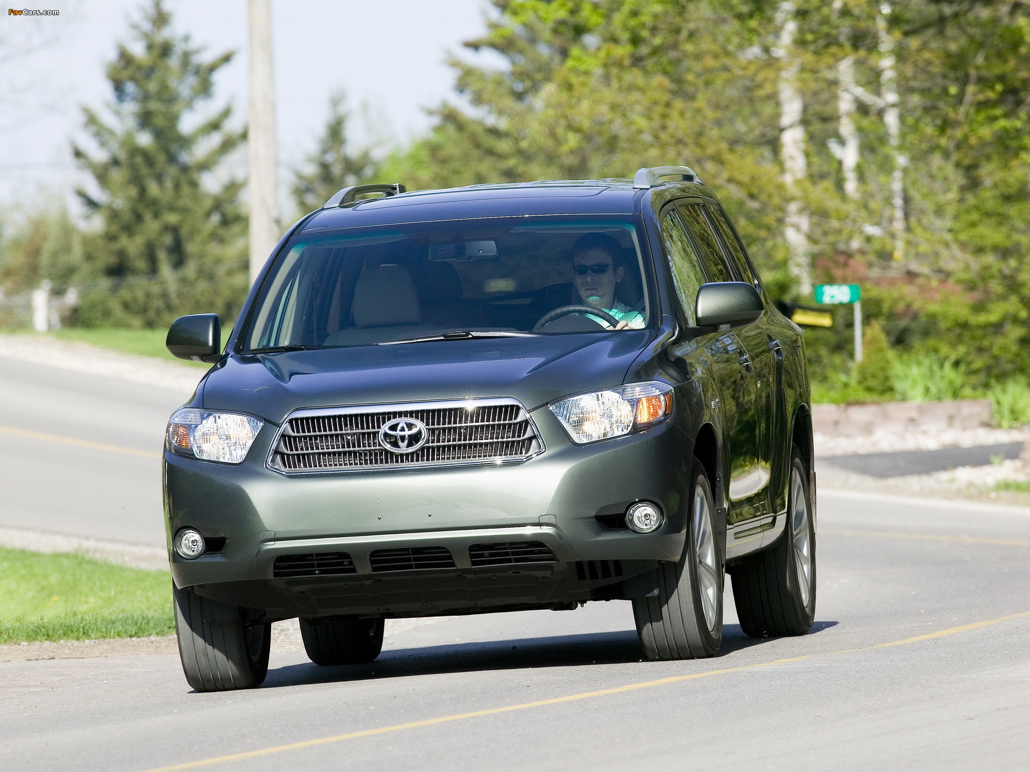 Toyota Highlander Hybrid 2007–10 images (2048 x 1536)